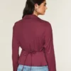 Chemise boutonnée en popeline extensible Chemise boutonnée en popeline extensible