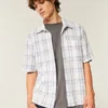 Chemise courte à manches courtes et poches Chemise courte à manches courtes et poches