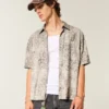 Chemise courte à manches courtes et poches Chemise courte à manches courtes et poches