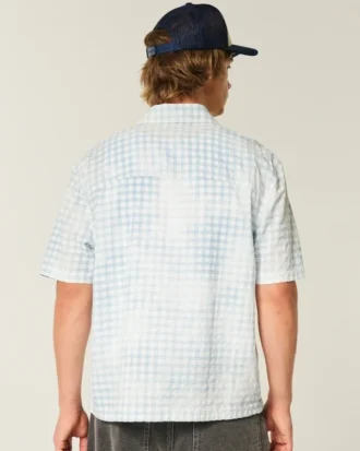chemise courte manches courtes et poches 2 4 330x413 - Chemise courte &agrave; manches courtes et poches
