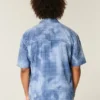 Chemise courte à manches courtes et poches