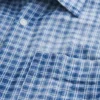 Chemise courte à manches courtes et poches