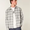 Chemise en flanelle carrée