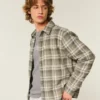 Chemise en flanelle carrée