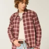 Chemise en flanelle carrée Chemise en flanelle carrée