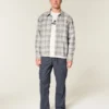 Chemise en flanelle carrée