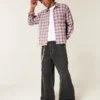 Chemise en flanelle carrée Chemise en flanelle carrée