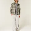 Chemise en flanelle carrée