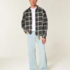 Chemise en flanelle carrée Chemise en flanelle carrée