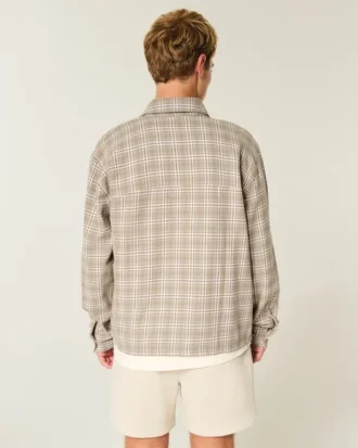 Chemise en flanelle carrée Chemise en flanelle carrée