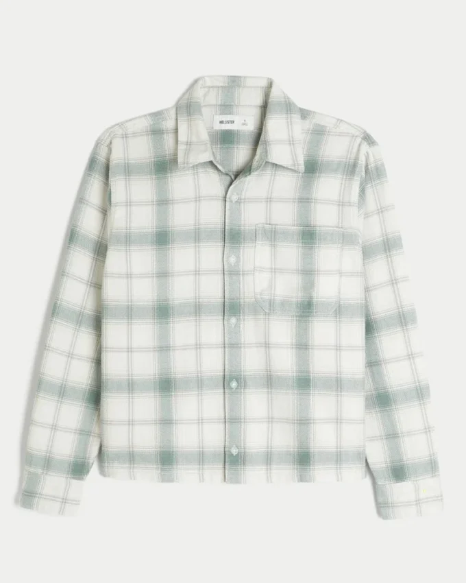 Chemise en flanelle carrée Chemise en flanelle carrée