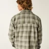 Chemise en flanelle carrée