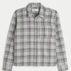 Chemise en flanelle carrée