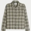 Chemise en flanelle carrée
