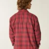 Chemise en flanelle à doublure thermique et coupe carrée Chemise en flanelle à doublure thermique et coupe carrée