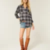 Chemise en flanelle oversize Chemise en flanelle oversize