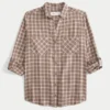 Chemise en flanelle oversize Chemise en flanelle oversize