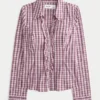 Chemise en popeline stretch style smoking Chemise en popeline stretch style smoking
