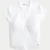 Chemise Henley à manches courtes et col en V Chemise Henley à manches courtes et col en V