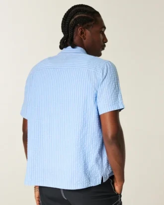 Chemise iconique à manches courtes en seersucker Vault Release