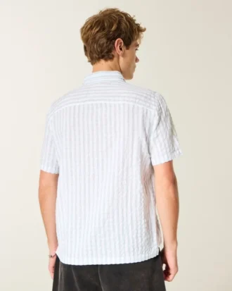 Chemise iconique à manches courtes en seersucker Vault Release