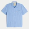 Chemise iconique à manches courtes en seersucker Vault Release