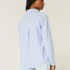Chemise oversize en lin mélangé Chemise oversize en lin mélangé