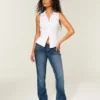 Chemise sans manches boutonnée Chemise sans manches boutonnée