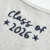 Débardeur côtelé avec motif « Class of 2026 » Débardeur côtelé avec motif « Class of 2026 »