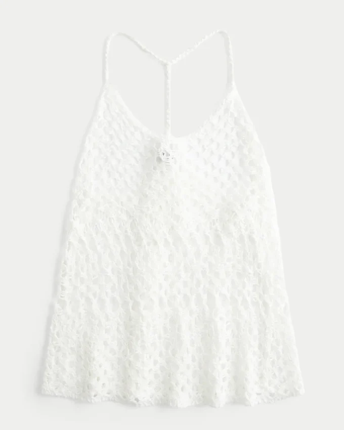 Débardeur dos nageur style crochet Débardeur dos nageur style crochet