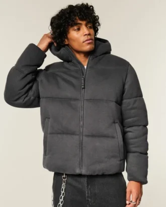 Doudoune en molleton Hollister Feel Good