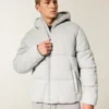 Doudoune en molleton Hollister Feel Good Doudoune en molleton Hollister Feel Good