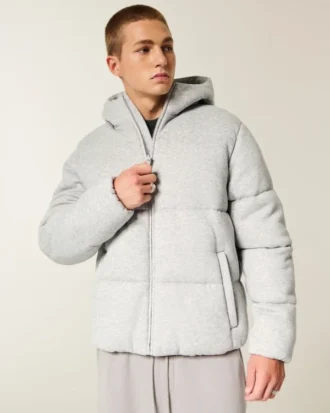 Doudoune en molleton Hollister Feel Good
