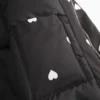 Doudoune zippée à motif Doudoune zippée à motif