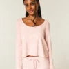 Gilly Hicks Top à manches longues et encolure dégagée Always Cozy Waffle Gilly Hicks Top à manches longues et encolure dégagée Always Cozy Waffle