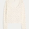Gilly Hicks Top à manches longues et encolure dégagée Always Cozy Waffle Gilly Hicks Top à manches longues et encolure dégagée Always Cozy Waffle