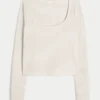 Gilly Hicks Top à manches longues et encolure dégagée Always Cozy Waffle Gilly Hicks Top à manches longues et encolure dégagée Always Cozy Waffle