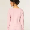 Gilly Hicks Top à manches longues et encolure dégagée Always Cozy Waffle Gilly Hicks Top à manches longues et encolure dégagée Always Cozy Waffle