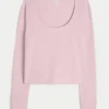 Gilly Hicks Top à manches longues et encolure dégagée Always Cozy Waffle Gilly Hicks Top à manches longues et encolure dégagée Always Cozy Waffle