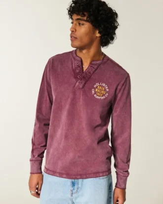 Graphisme Holiday Vault Release Logo Henley