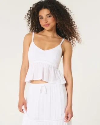 Haut babydoll facile à crocheter