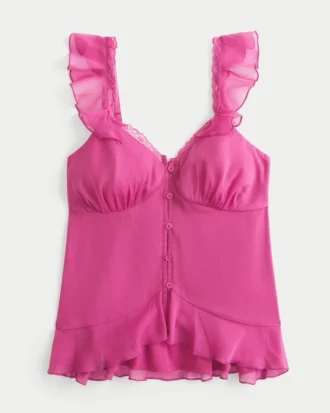 Haut babydoll facile en mousseline