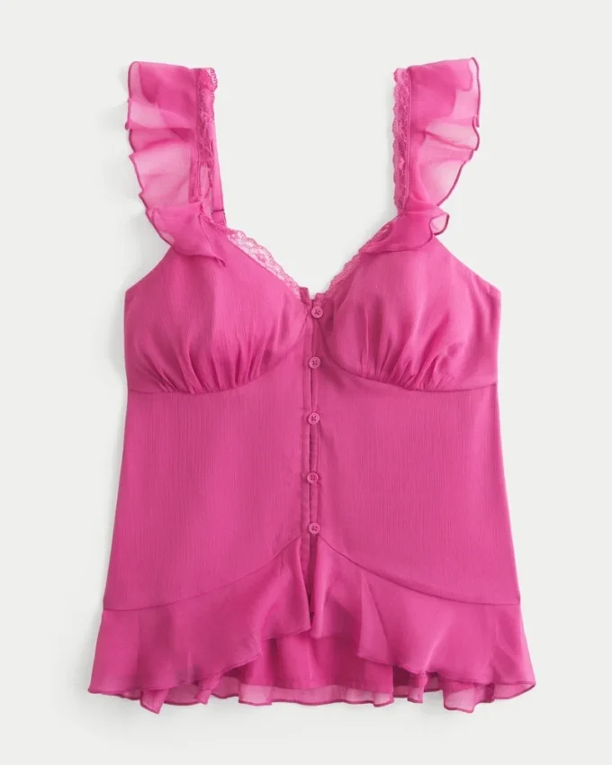 Haut babydoll facile en mousseline
