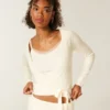 Haut cache-cœur multi-positions en tricot Gilly Hicks Haut cache-cœur multi-positions en tricot Gilly Hicks