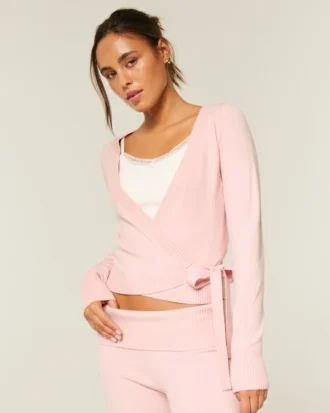 Haut cache-cœur multi-positions en tricot Gilly Hicks