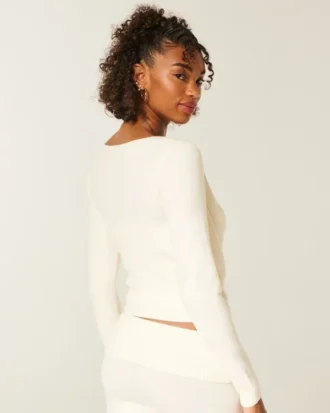 Haut cache-cœur multi-positions en tricot Gilly Hicks