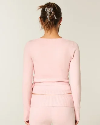 Haut cache-cœur multi-positions en tricot Gilly Hicks