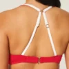 Haut de bikini à armatures et bretelles fines
