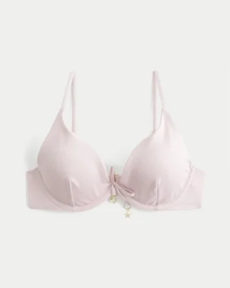Haut de bikini à armatures scintillant