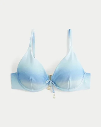 Haut de bikini à armatures scintillant